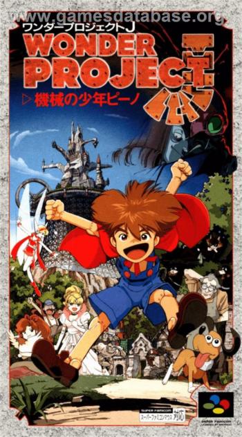 Cover Wonder Project J - Kikai no Shounen Pino for Super Nintendo